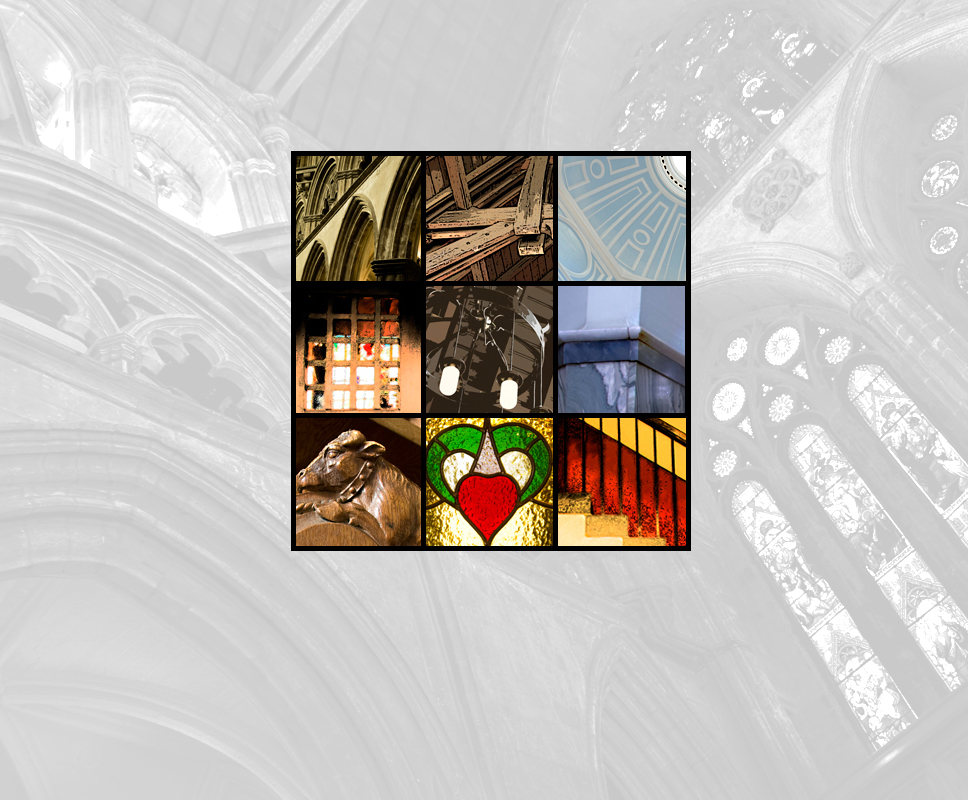 graphic composite image displaying nine themes
